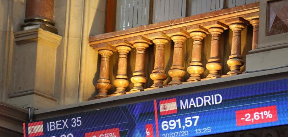 El Ibex-35 cierra julio con una caída del 4,90%