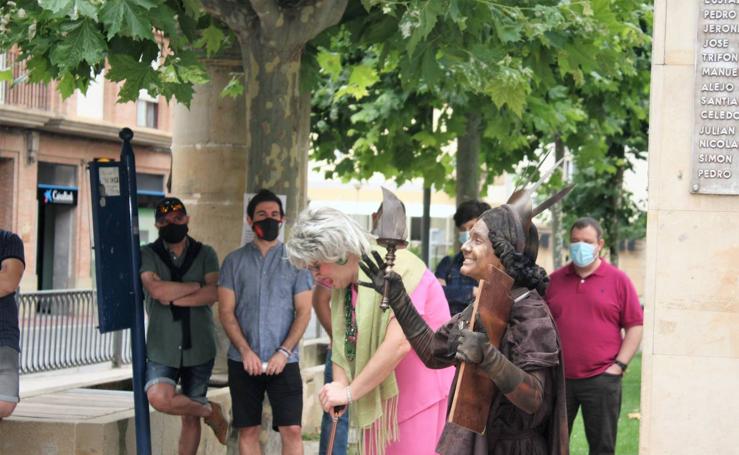 Cenicero disfruta con su ruta teatralizada