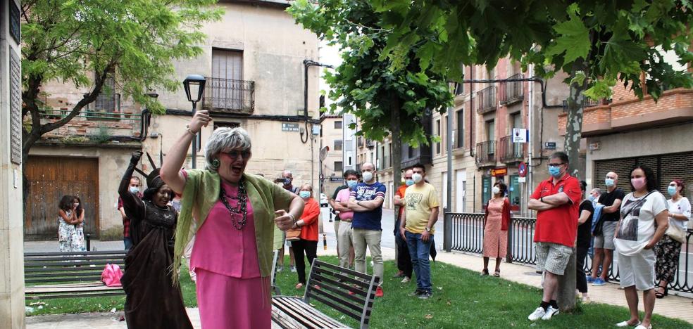 Cenicero estrena con éxito la Ruta teatralizada