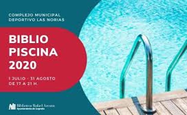 La bibliopiscina programa cuentos y manualidades en Las Norias en agosto