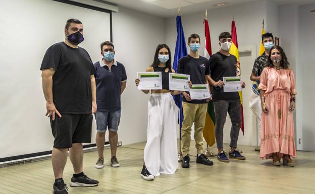 Reconocimiento a cinco jóvenes de Villamediana