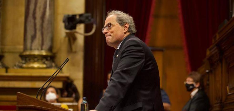 Torra anima a Unidas Podemos a «romper» con el PSOE