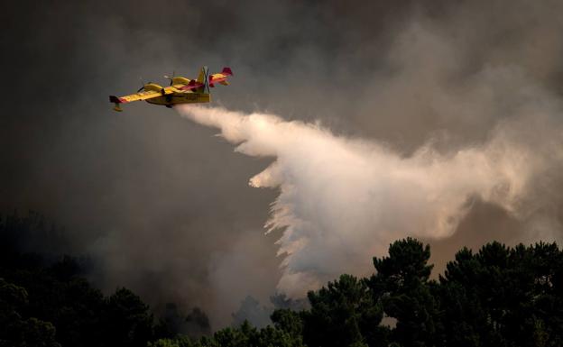 Fallece uno de los tripulantes del hidroavión portugués que iba a Galicia