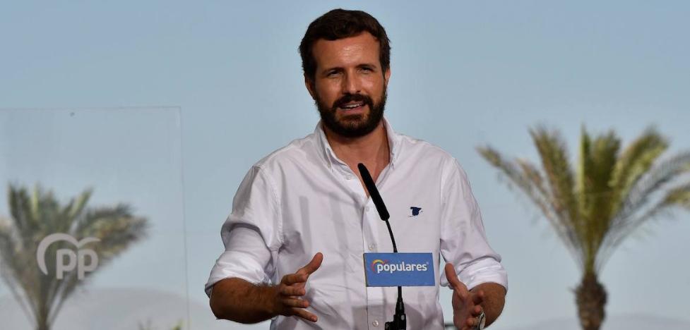 Casado pone el foco en Sánchez y le exige el cese de su vicepresidente segundo