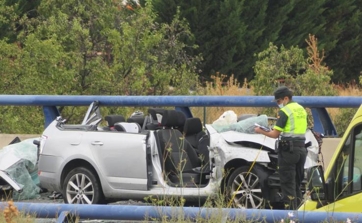 Dos fallecidos en un accidente de tráfico en la N-232 en Alfaro