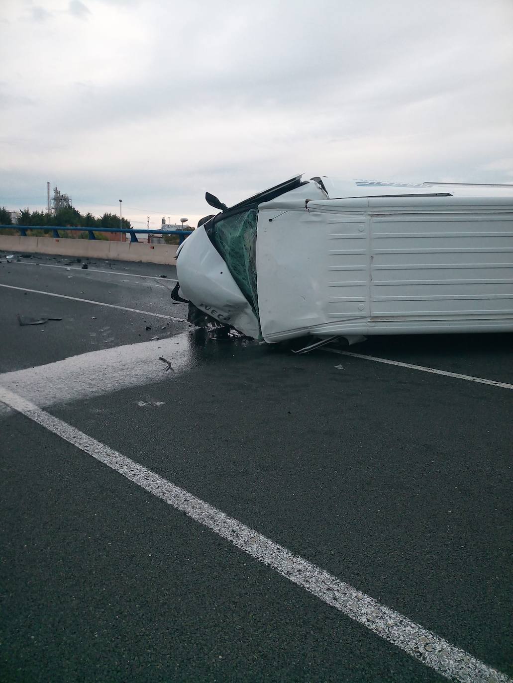 Dos fallecidos en un accidente de tráfico en la N-232 en Alfaro