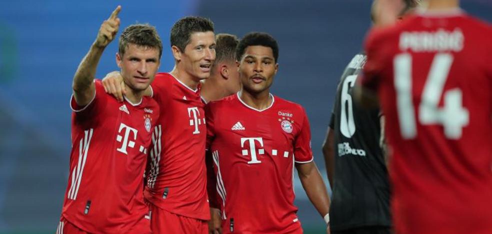 Continúa el paso triunfal del Bayern por la Champions