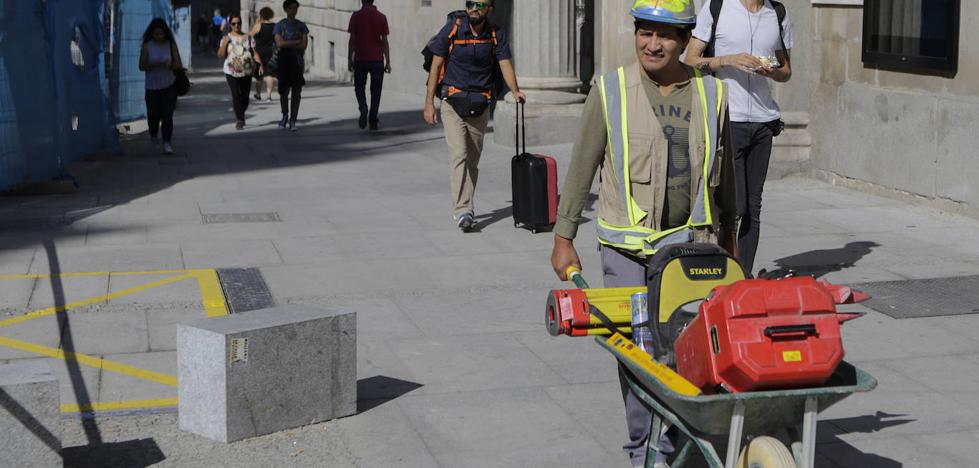 A la construcción en España le cuesta más recuperar el nivel precrisis