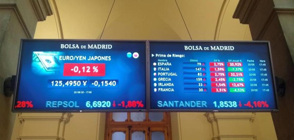 El Ibex-35 cierra la semana con una caída del 2,41% y por debajo de los 7.000