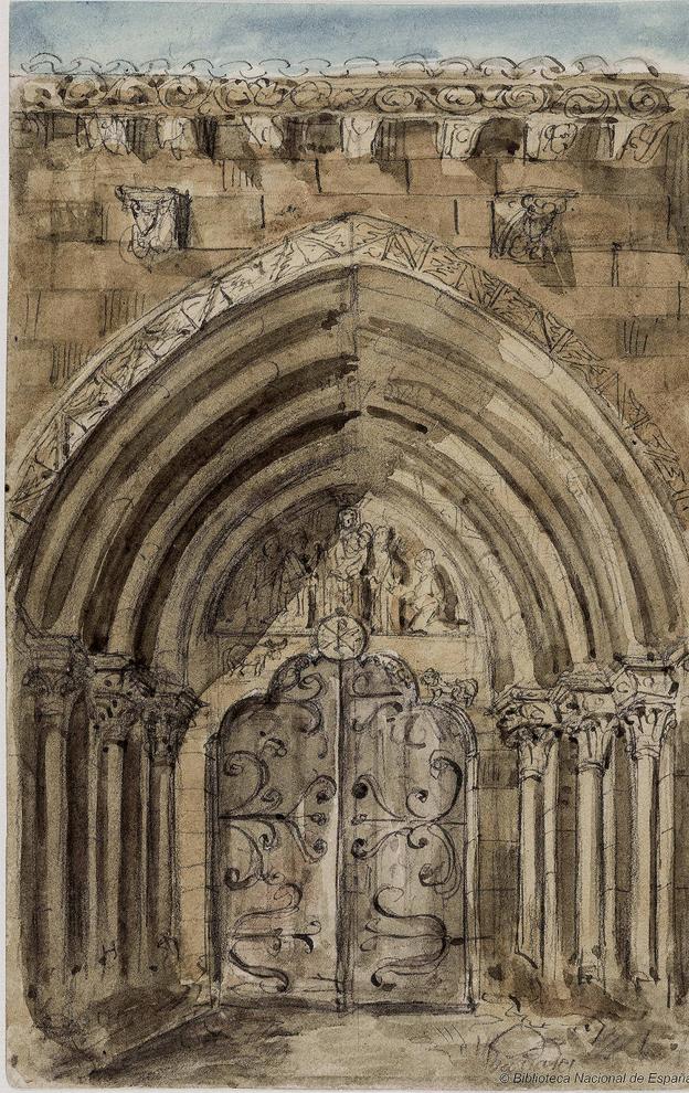 La ermita de Bañares, inmortalizada por Carderera