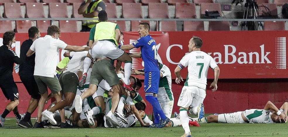 Pere Milla da el ascenso al Elche