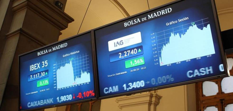 El Ibex-35 hace caso omiso a Wall Street y cierra a la baja