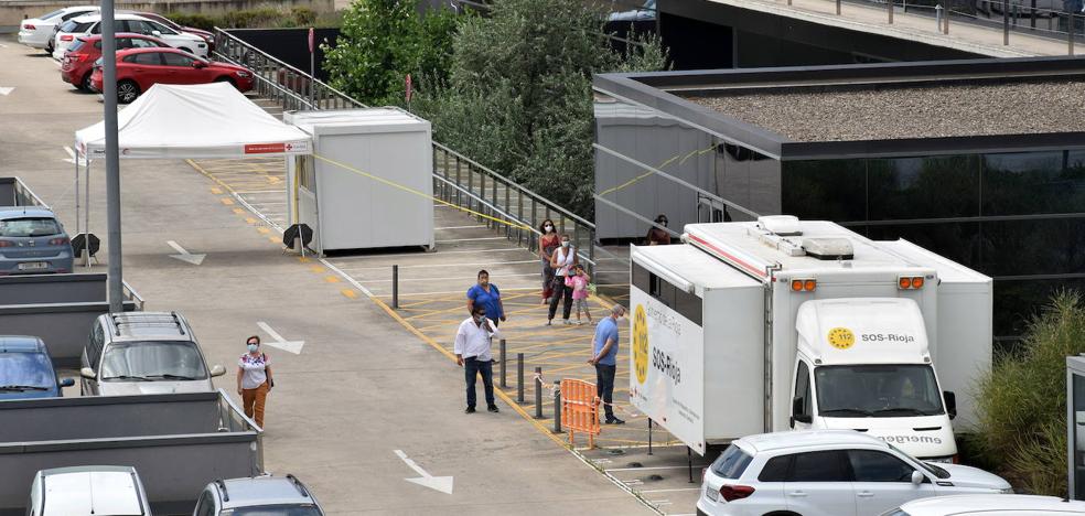 Dos nuevos brotes en La Rioja, con 5 positivos en Logroño y 3 en Agoncillo