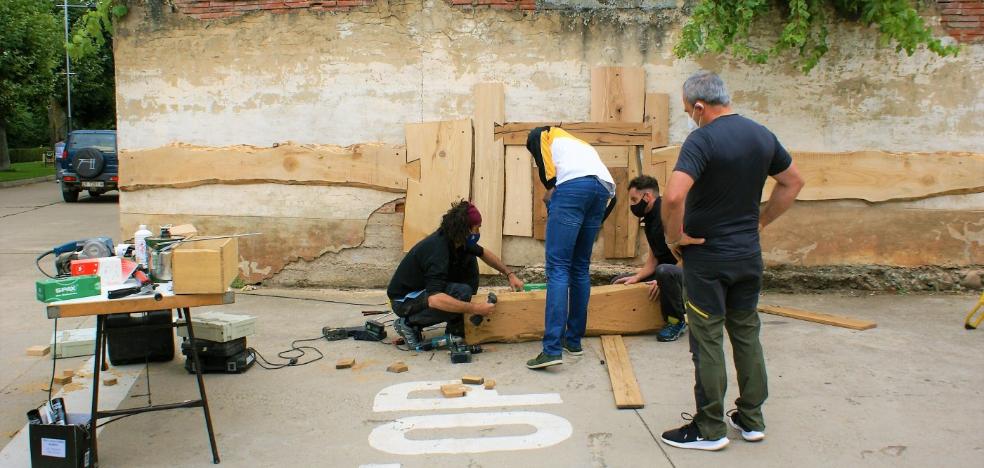 Tuesta colabora con Bañarte con un mural