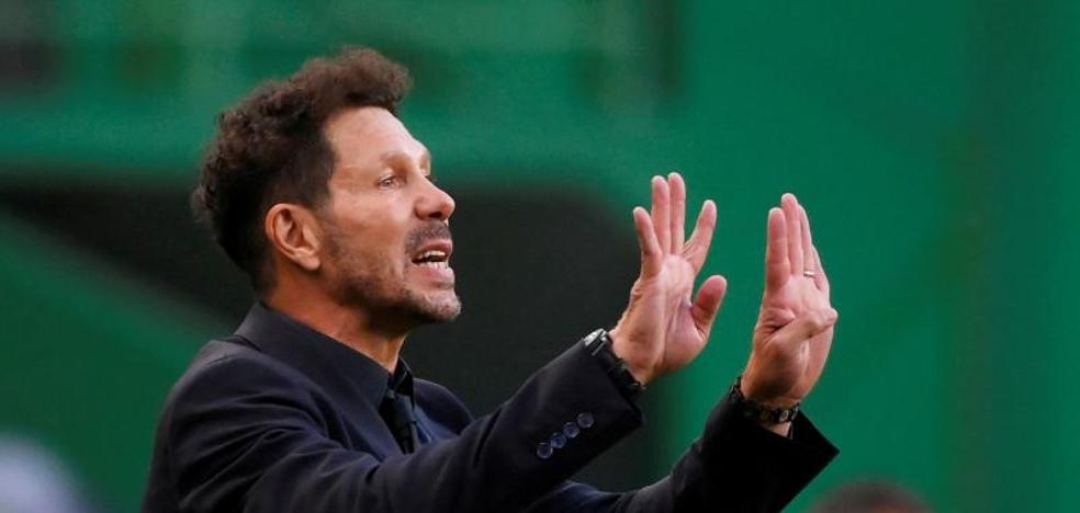 Simeone da positivo, pero se encuentra asintomático