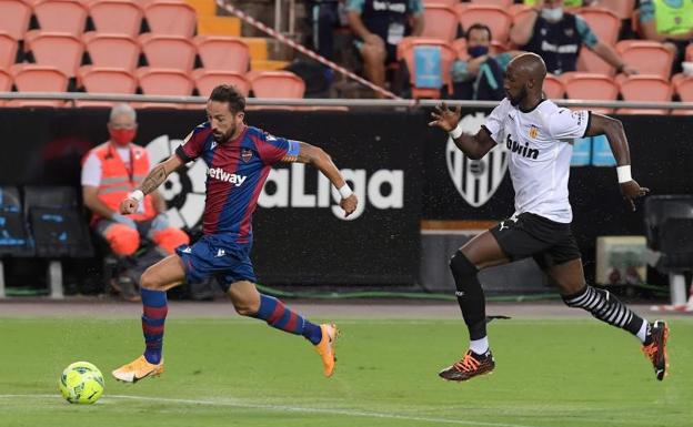 Remontada del Valencia en el derbi de Mestalla