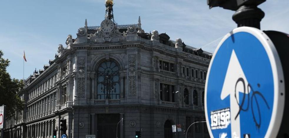 El Banco de España prevé una caída del PIB de hasta el 12,6%