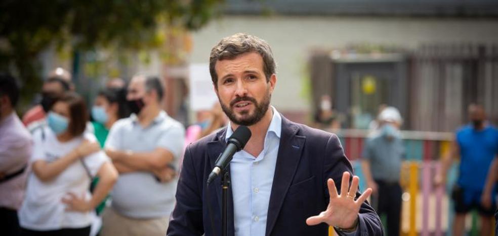 Casado busca colocar la okupación en la agenda política