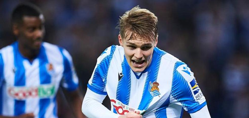 Odegaard apura para volver al lugar del 'crimen'