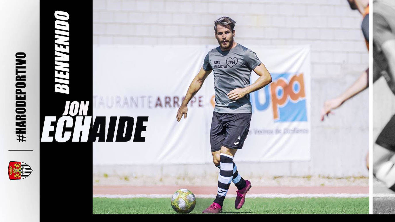 El Haro Deportivo ficha al experimentado Jon Echaide para la zaga
