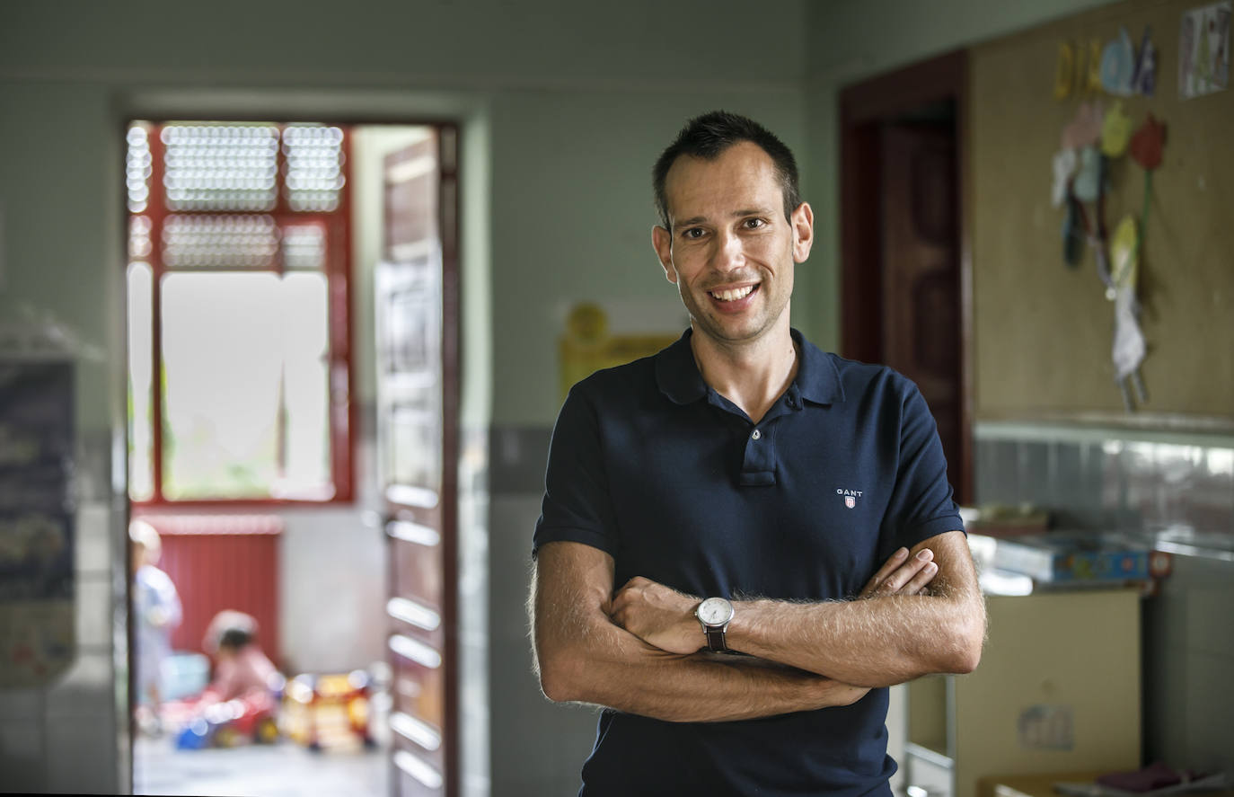 El regreso a las aulas en el pueblo