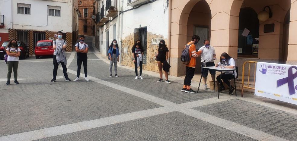 Los jóvenes de Herce, contra la violencia machista