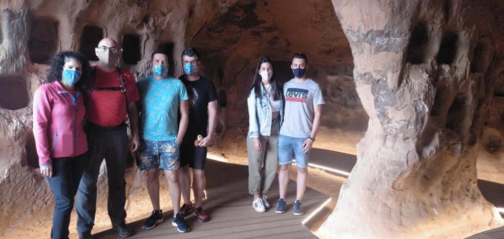 Récord de visitas a las cuevas de Arnedo en la pandemia