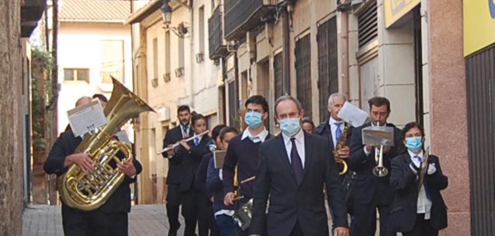 Ezcaray, ayer con la Virgen de Allende