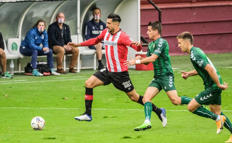 El empate entre la UD Logroñés y el Castellón, en imágenes