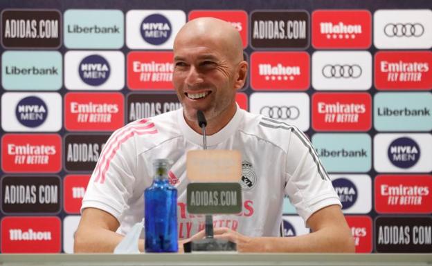 Zidane apela al «talento y corazón» de su plantilla