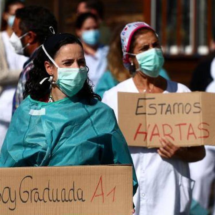 Los sanitarios exigen aparcar las luchas políticas en la gestión de la pandemia