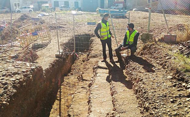 La calzada romana de Varea sale a la luz en La Estrella