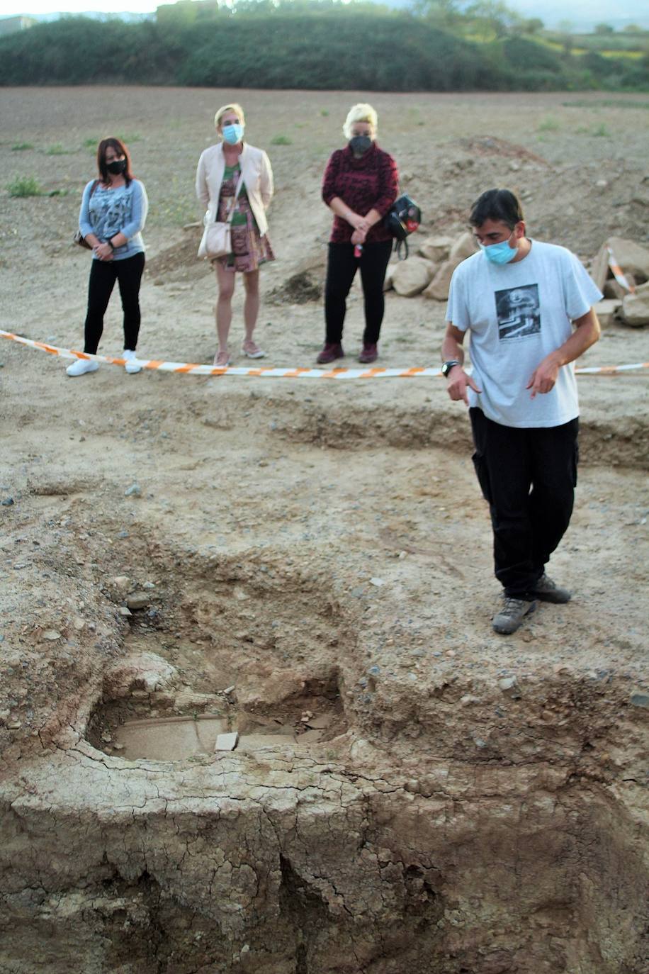 Una visita al yacimiento romano de La Morlaca de Villamediana