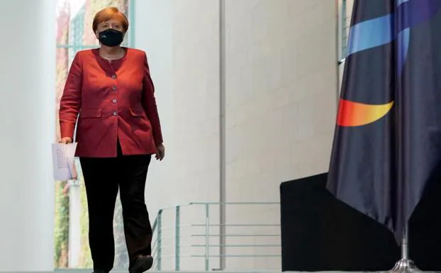 Merkel y los principales alcaldes alemanas se unen contra el coronavirus