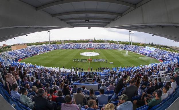 El Leganés, próximo rival de la UD Logroñés, comunica un positivo por COVID