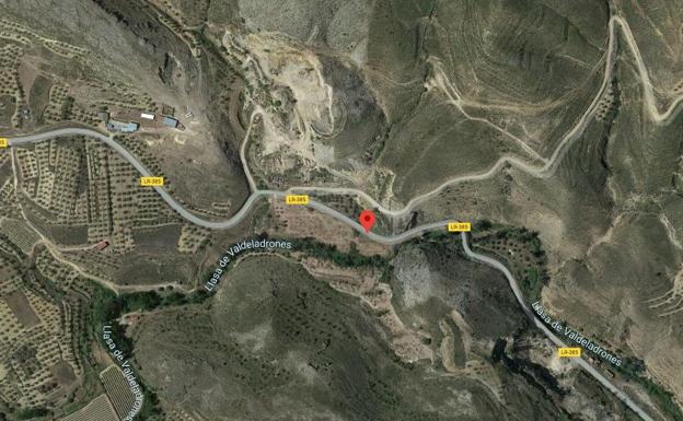 Un motorista, trasladado al hospital de Calahorra tras un accidente en Grávalos