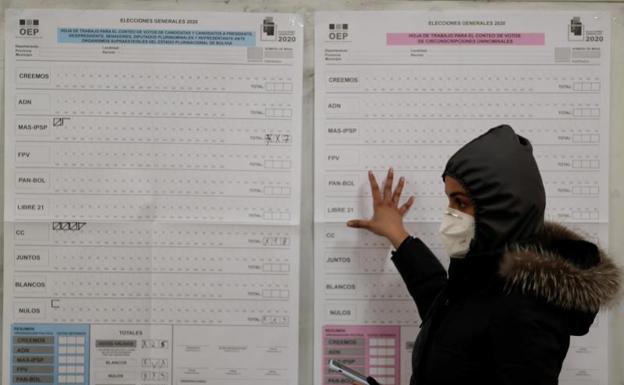 Gran afluencia de votantes y calma en las elecciones de Bolivia