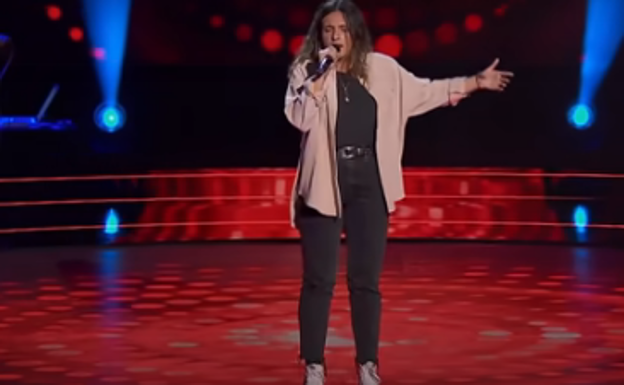 La logroñesa Carlota Palacios participa esta noche en el primer Asalto de 'La Voz'