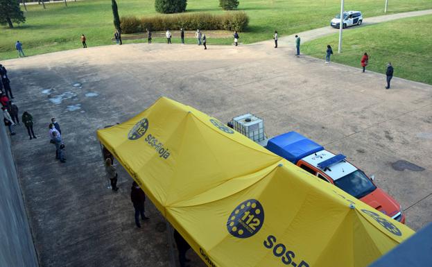 Casi el 1 por ciento de las personas que se sometieron a un test en Riojafórum son positivos en Covid