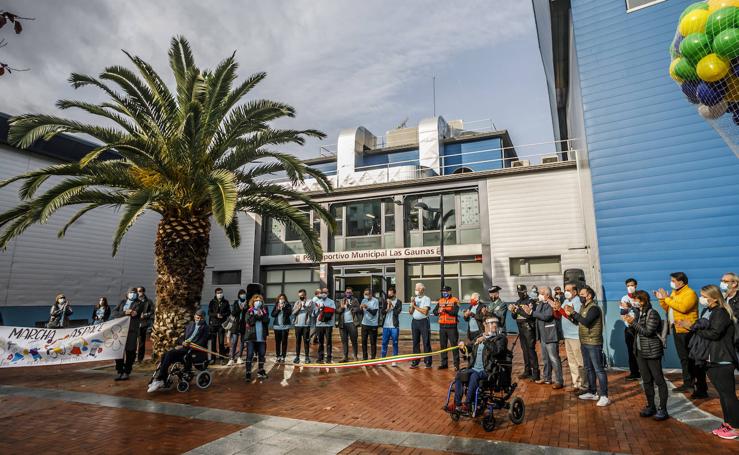 Una marcha Aspace diferente pero igual de solidaria