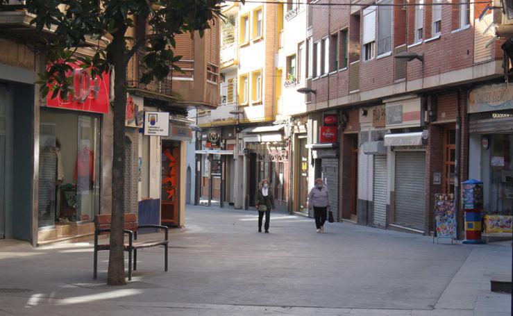 Las calles de Arnedo, vacías