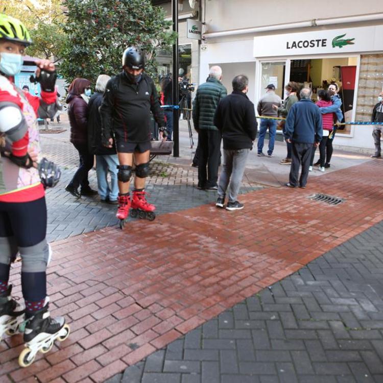 El centro de Logroño despierta incrédulo tras la noche de destrozos y saqueos