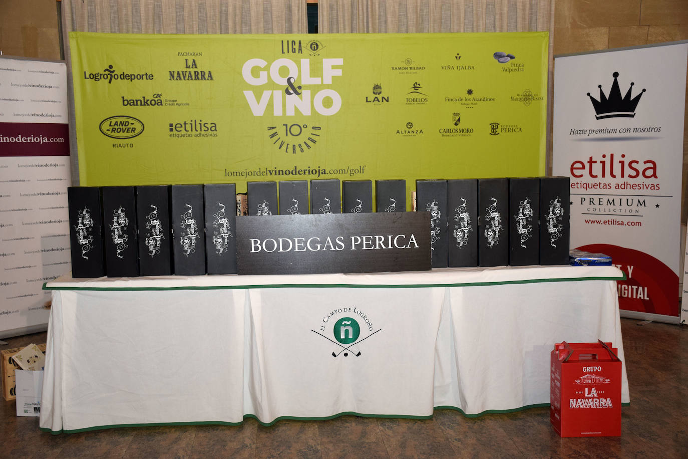 La entrega de premios del torneo Bodegas Perica, en imágenes