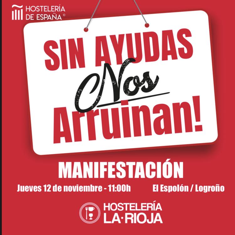 Hostelería y comercio se manifiestan unidos el jueves en El Espolón