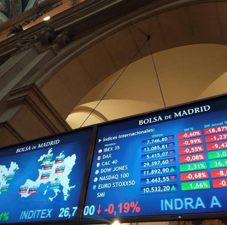 El Ibex-35 gana un 13% en su mejor semana en más de dos décadas