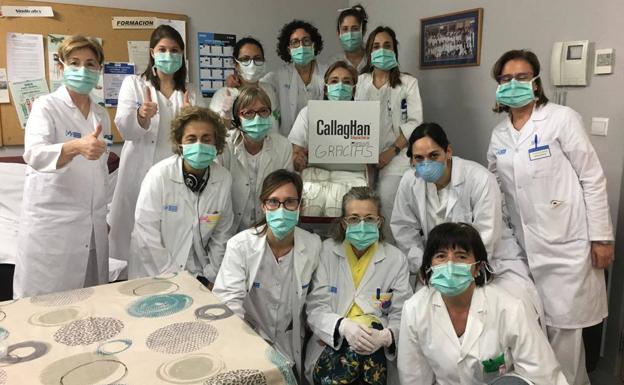 La empresa arnedana Calzados Hergar, subvencionada por Industria por fabricar material sanitario