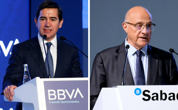 BBVA rebaja las expectativas sobre la fusión con el Sabadell