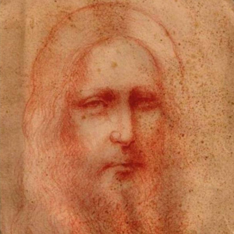 Hallado el «verdadero» rostro de Cristo de Leonardo da Vinci