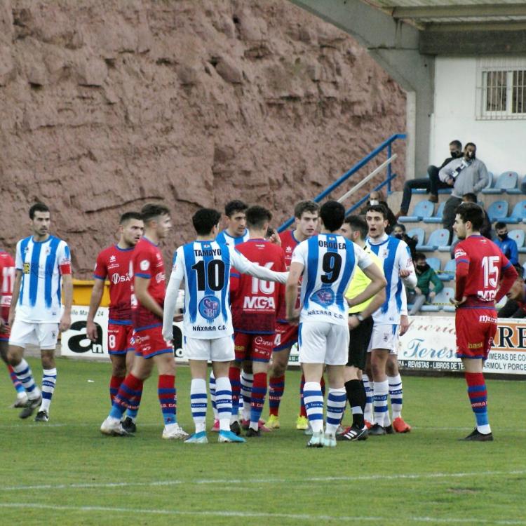 Náxara y Calahorra B firman tablas en un partido intenso