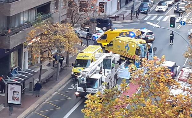 Continúa en la UCI de un hospital zaragozano la niña atropellada el jueves en Logroño
